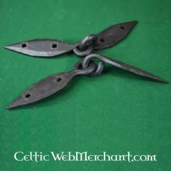Ulfberth Charnières De Coffres Viking, Forgées Main, Par Paire (18cm) 7 Ulfberth Charnières De Coffres Viking, Forgées Main, Par Paire (18cm) -Épées celtiques Soldes Magasin charnieres de coffres viking forgees main par pair 2