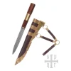 SPQR Couteau Viking Kattegat, Damas Acier -Épées celtiques Soldes Magasin couteau viking kattegat damas acier
