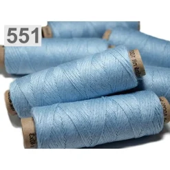 Fil De Lin Clair Bleu 50m