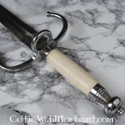 Deepeeka Main-gauche Avec Manche En Os -Épées celtiques Soldes Magasin main gauche avec manche en os 4