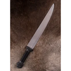 Deepeeka Scramasaxe Viking Noir Avec Poignée Enveloppée De Fil -Épées celtiques Soldes Magasin scramasaxe viking noir avec poignee enveloppee de 2