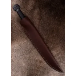 Deepeeka Scramasaxe Viking Noir Avec Poignée Enveloppée De Fil -Épées celtiques Soldes Magasin scramasaxe viking noir avec poignee enveloppee de 3